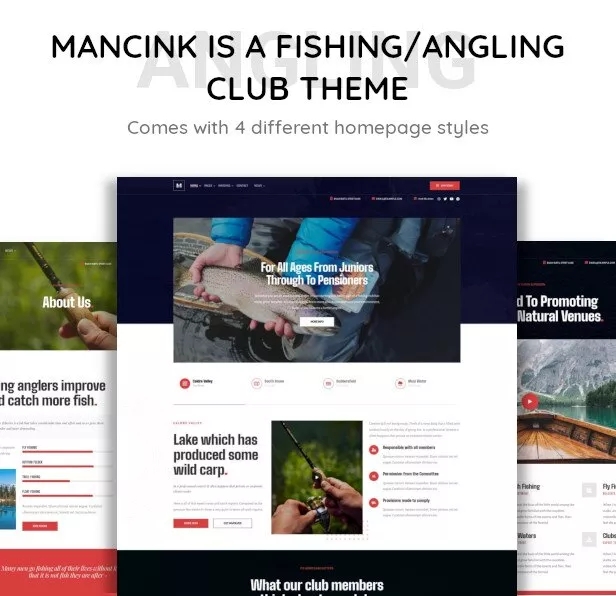wordpress主题Mancink钓鱼垂钓爱好者渔具英文主题插图 wordpress主题Mancink钓鱼垂钓爱好者渔具英文主题插图